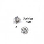 Stainless Nut 1/4″ x 28