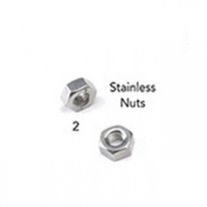 Stainless Nut 1/4″ x 28 - Meteek Supply